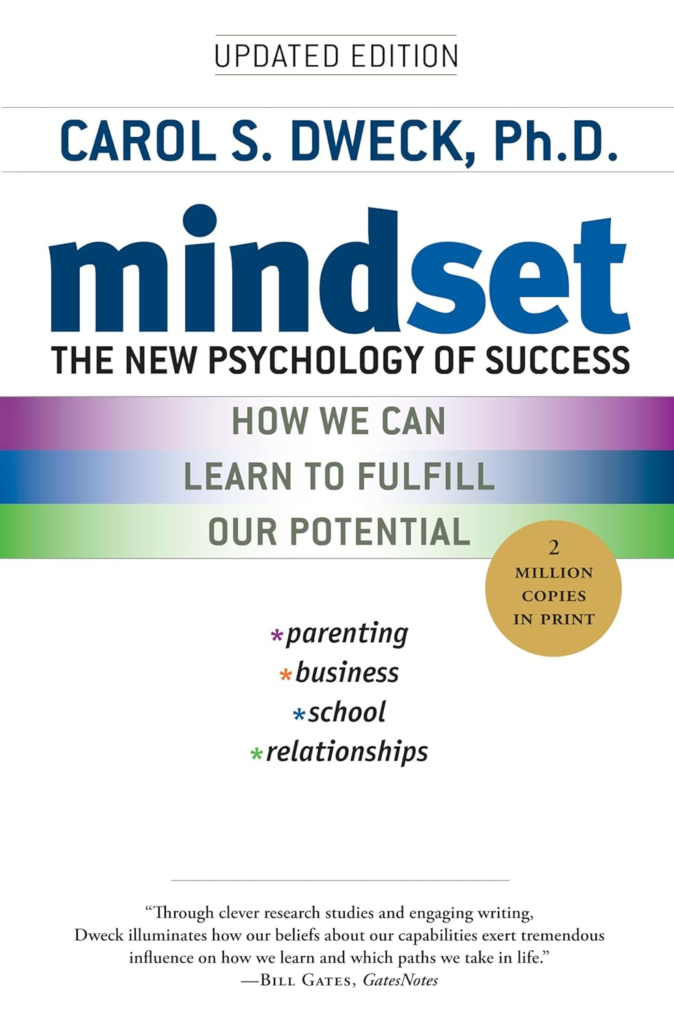 Growth Mindset: Image of Carol Dweck book